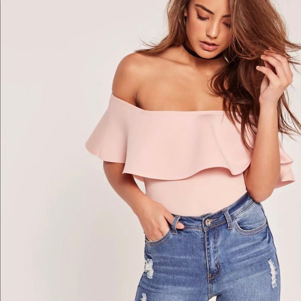 Off the shoulder bodysuit